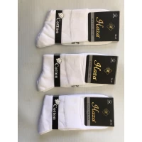 Носки HAZA ликра хлопок 39-42 с бамбуковой нитью . Элитное качество!!! Цвет : белый!!! Производство Турция