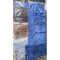 Сауна мужская микрофибра плотная пушистая Юбка на резинке и кнопках + полотенце 35 на 70 см