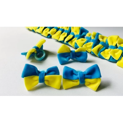 Резинка бантик, Украиночка, 6 см