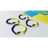 Браслет стеклярус, Украина