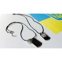 Шнурок с жетоном, 50 +4 см