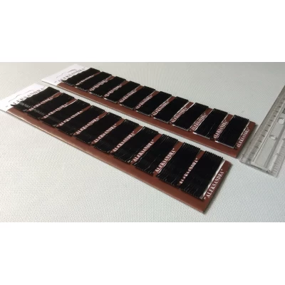 Заколка невидимка, чёрная, 5 см лента