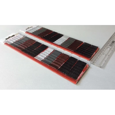 Заколка невидимка, 6 см, 100 шт лента