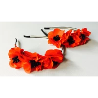 Обруч металл, три мака