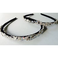 Обруч металл, стразы