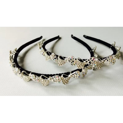 Обруч металл, стразы