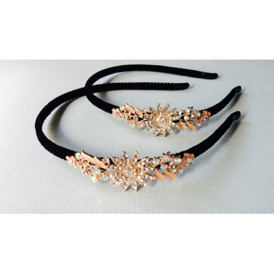 Обруч металл, стразы