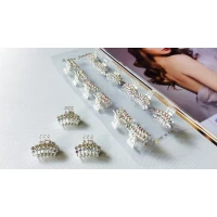 Краб металл, мини, серебро