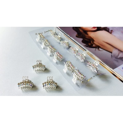 Краб металл, мини, серебро