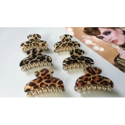 Краб пластик, тигровый, 7 см