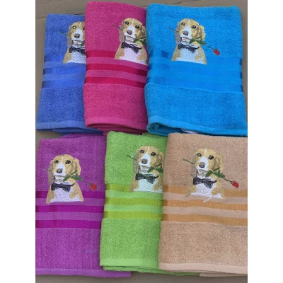 Полотенца баня 70х140 хлопок