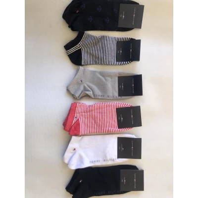 Носки TOMMY HILFIGER ликра хлопок патик 36-40. Цвет : ассорти . Производство Турция Носки TOMMY HILFIGER ликра хлопок патик 36-40. Цвет : ассорти . Производство Турция