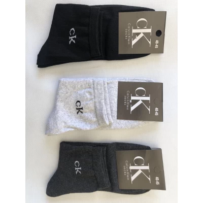 Носки CALVIN KLEIN  ликра средняя мужская 40-45. Цвет : ассорти