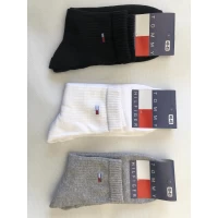 Носки TOMMY HILFIGER ликра мужская средняя резинка 40-45 . Цвет : ассорти