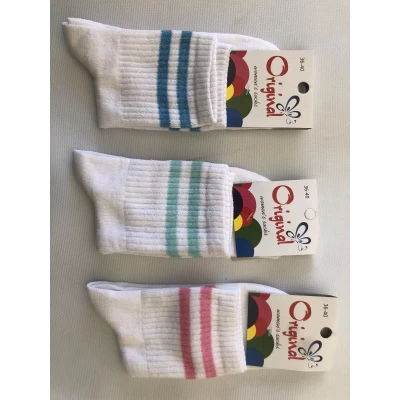 Носки ORIGINAL ликра средняя резинка 36-40. Цвет : белый Носки ORIGINAL ликра средняя резинка 36-40. Цвет : белый