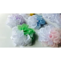 Бантик двухцветный, большой, 13 см