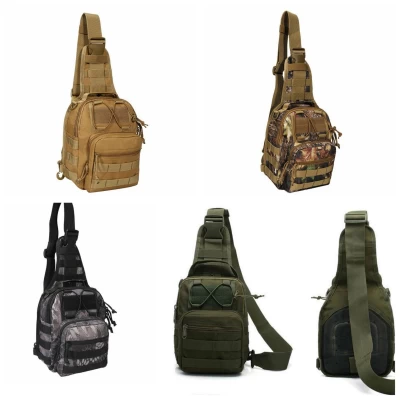 Рюкзак на 1 плечо 8860 командирская. 7л. С карманом для пистолета.