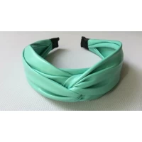 Обруч кожа, мятный