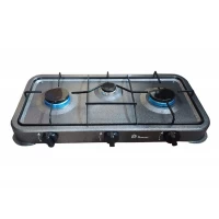 Плита газовая Domotec MS-6603 3кф. (Серый)