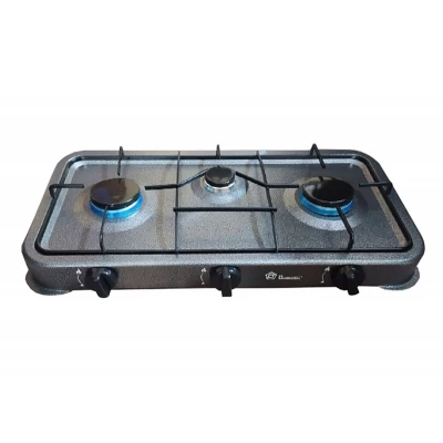 Плита газовая Domotec MS-6603 3кф. (Серый)