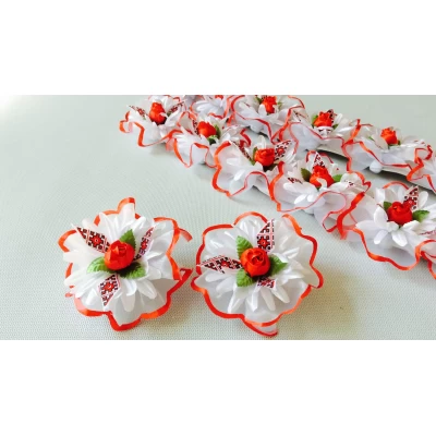 Бантик на резинке, вышиванка