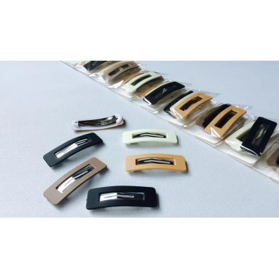 Заколка тик-так, 5 см, матовая