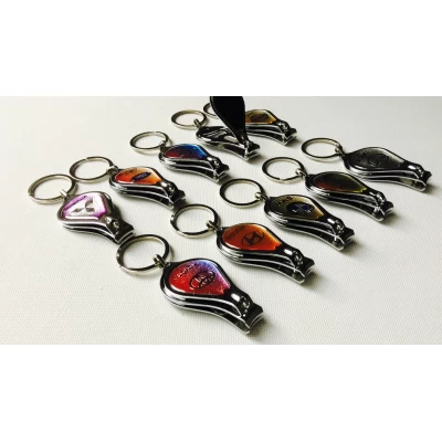 Брелок металл, авто с кусачками