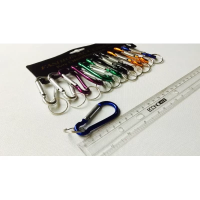 Брелок карабин, металл