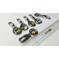 Брелок карабин, металл