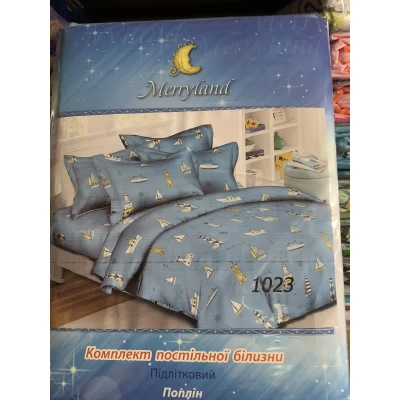 Постельный комплект Merryland Подросток поплин, в ассортименте