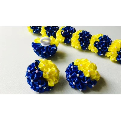 Резинка Украиночка, маленькая, диам 4 см Резинка Украиночка, маленькая, диам 4 см