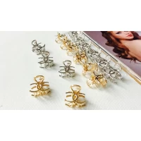 Краб металл, мини, 2 см