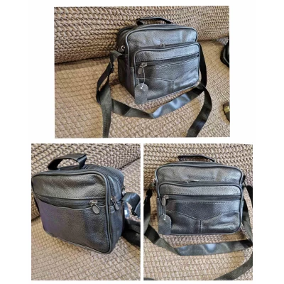 Сумка мужская 517 Кожа, 22×10×16см