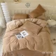 Постельный комплект Велюр, Размер Евро, Не электризуется, в ассортименте