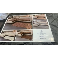 Комплект на диван велюр 90×160-2шт, 90×210-1шт 