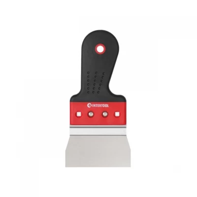 Шпатель из нержавеющей стали 100мм Проф INTERTOOL KT-2670