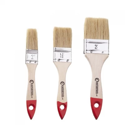 Набор кистей флейцевых 25; 38; 50 мм, 3 шт INTERTOOL KT-1003