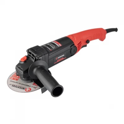 Шлифмашина угловая, 860 Вт, диаметр круга 125 мм, 11000 об/мин INTERTOOL WT-0231 Шлифмашина угловая, 860 Вт, диаметр круга 125 мм, 11000 об/мин INTERTOOL WT-0231