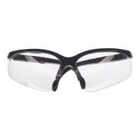 Очки защитные прозрачные, материал линз поликарбонат, материал заушников поликарбонат черного цвета, защита от удара, оптический класс 3 INTERTOOL SP-0089