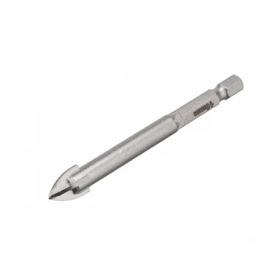 Сверло по стеклу и керамике 10 мм HEX 1/4'' (6.35 mm) INTERTOOL SD-0290
