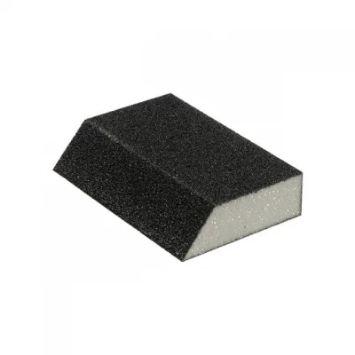 Губка для шлифования трапеция 110*75*54*25 мм, оксид алюминия К60 INTERTOOL HT-0806 Губка для шлифования трапеция 110*75*54*25 мм, оксид алюминия К60 INTERTOOL HT-0806