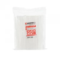 Комплект прозрачных клеевых стержней 7.4мм*200мм, уп. 1кг INTERTOOL RT-1036