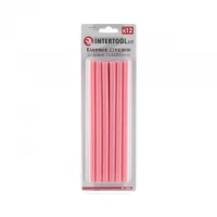 Комплект розовых клеевых стержней 11.2мм*200мм, 12шт. INTERTOOL RT-1046