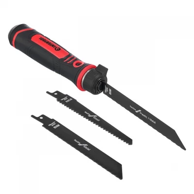 Ножовка 3 в 1, под полотно для сабельной пилы INTERTOOL HT-3201 Ножовка 3 в 1, под полотно для сабельной пилы INTERTOOL HT-3201