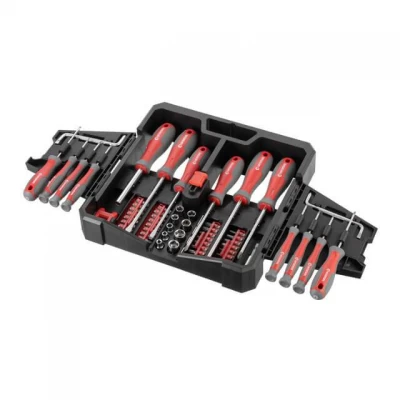 Набор отверток с комплектом насадок и головок 63 ед. INTERTOOL VT-3363 Набор отверток с комплектом насадок и головок 63 ед. INTERTOOL VT-3363