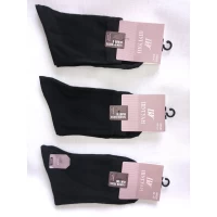 Носки ШУГУАН ликра средние мужские 44-47.  Цвет : черный