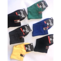 Носки MARDE ликра средняя мужская 41-44. Цвет : яркое ассорти . Производство Турция