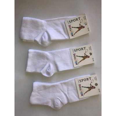 Носки INALTUN ликра хлопок средняя резинка 36-40 . Цвет : белый . Производство Турция Носки INALTUN ликра хлопок средняя резинка 36-40 . Цвет : белый . Производство Турция