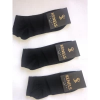 Носки KENELS ликра хлопок патик ( низкие ) 42-45 . Цвет : черный . Производство Турция