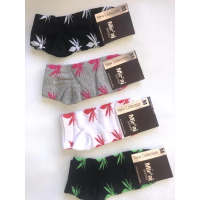 Носки MIRAG ликра хлопок полусредние 36-40 конопля . Цвет : ассорти . Производство Турция Носки MIRAG ликра хлопок полусредние 36-40 конопля . Цвет : ассорти . Производство Турция